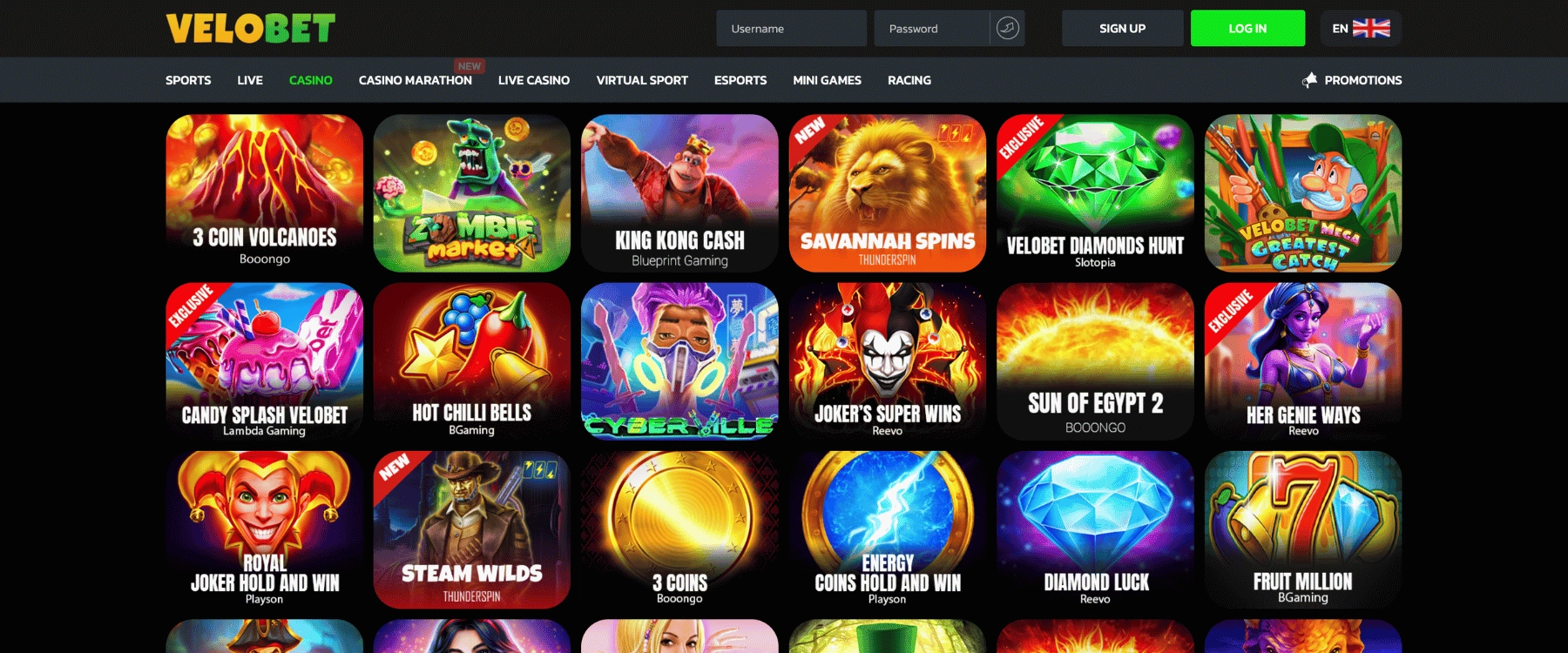 Velobet Casino Non GamStop with fast payouts Velobet Casino Non GamStop